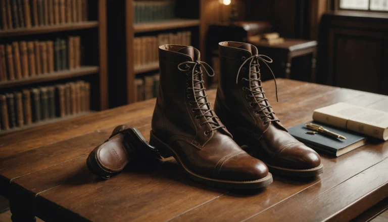boots homme style classique
