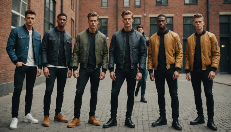 blousons hommes marques