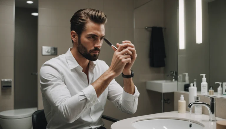 masque pour cheveux homme