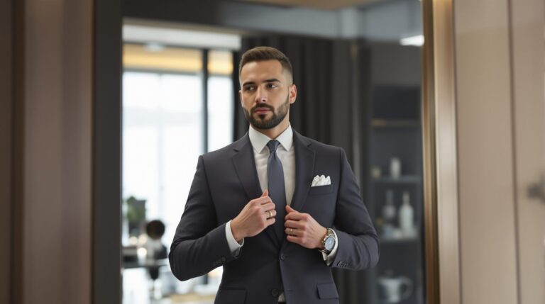 homme bien habiller