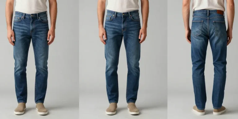 differentes coupes jeans