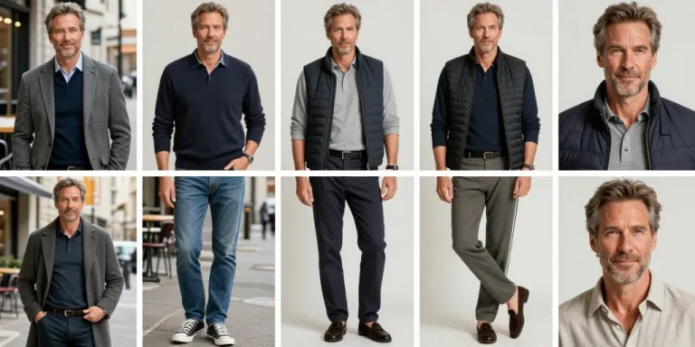 look homme 50 ans sport chic