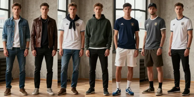 outfit avec maillot de foot