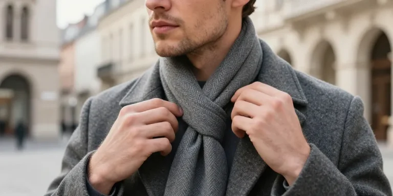 comment porter foulard homme