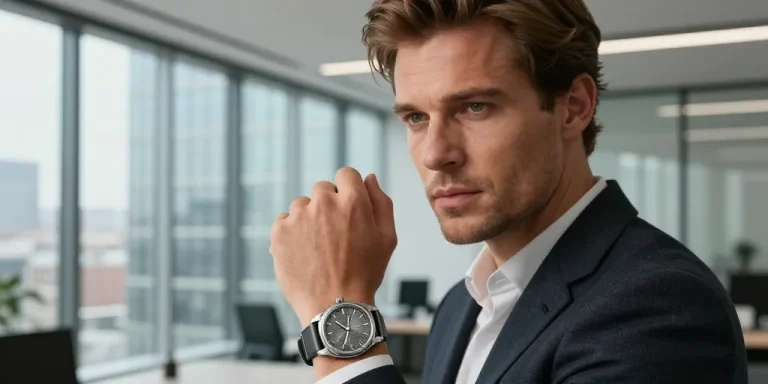 montre homme design tendance