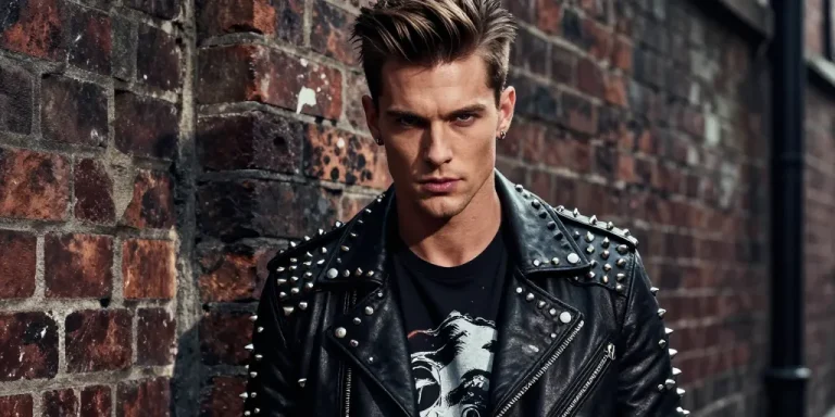punk vetement homme